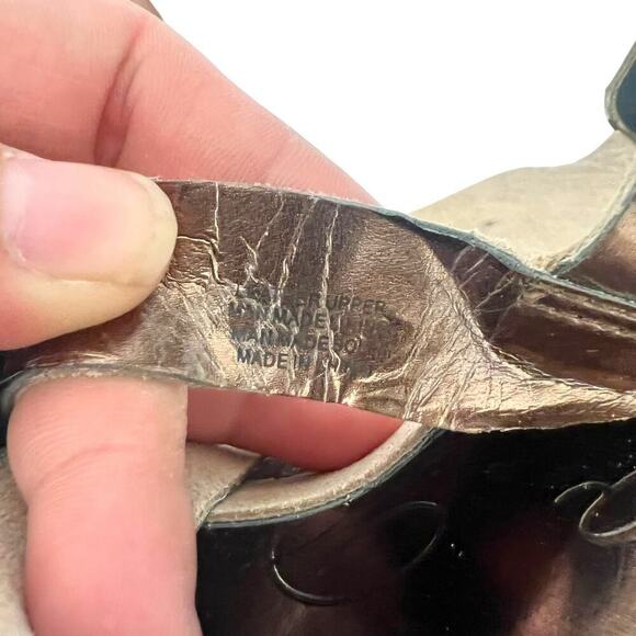 Ciao Bella Women's Haute Braided Slingback Suede Sandal Cream Size 7 - Picture 9 of 9